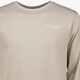 Heren longsleeve shirt met backprint groen