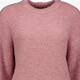 Gebreide dames trui roze