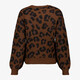 Unsigned heren longsleeve shirt met backprint beige