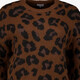 Unsigned heren longsleeve shirt met backprint beige