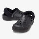Baya Lined Fuzz Strap dames klompen zwart