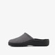 Heren instap pantoffels ribstof grijs