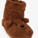 Hoge kinder pantoffels met antislipzool beertje