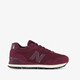 515 suède dames sneaker bordeauxrood