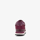515 suède dames sneaker bordeauxrood