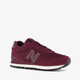 515 suède dames sneaker bordeauxrood