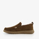 Gevoerde heren pantoffels bruin