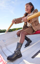 Hoge meisjes biker boots zwart