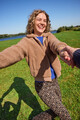 Dames teddy bomber jas bruin