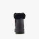 Street Glitz gevoerde dames veterboots zwart