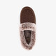 BOBS Cozy Kiss - Snug Stitch dames pantoffels bruin