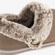 Cozy Campfire dames pantoffels taupe