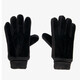 Leren heren handschoenen zwart