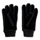 Leren heren handschoenen zwart
