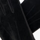 Leren heren handschoenen zwart