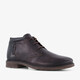 Leren heren veterschoenen bruin