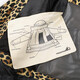 Dames ski-jas panterprint 8000 mm waterkolom