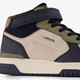 Dereck Mid hoge jongens sneaker blauw wit