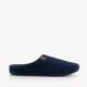 Heren instap pantoffels blauw