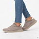 ECCO OTM W Low-Cut suède dames sneakers taupe