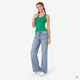 Dames singlet groen