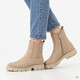 Dames Chelsea boots beige