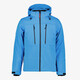 Mountain Peak heren softshell ski-jas 8000 mm waterkolom blauw