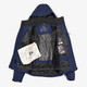 Dames ski-jas donkerblauw 20000 mm waterkolom