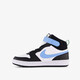 Court Borough Mid 2 hoge sneakers wit zwart