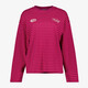 Gestreept dames longsleeve shirt roze