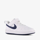 Court Bordough Low jongens sneakers wit blauw