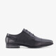 Leren heren veterschoenen zwart