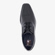 Leren heren veterschoenen zwart