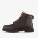 Gevoerde heren veterboots bruin