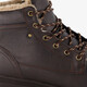 Gevoerde heren veterboots bruin