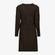 Dames party jurk zwart met gouden shimmer