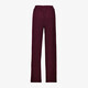 Dames broek met shimmer bordeauxrood