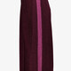 Dames broek met shimmer bordeauxrood