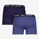 Heren boxershorts 2-pack blauw