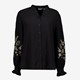 Dames blouse met geborduurde details
