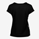 Dames T-shirt zwart met bloemenprint