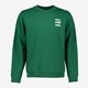 Heren sweater met opdruk groen