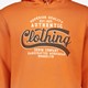 Heren hoodie oranje