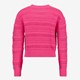Gebreide meisjes trui roze