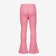 Meisjes flared rib broek roze