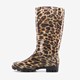 Dames regenlaarzen met luipaardprint