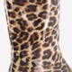 Dames regenlaarzen met luipaardprint