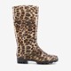 Dames regenlaarzen met luipaardprint