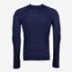 Heren thermoshirt met lange mouwen blauw