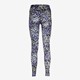 Dames sportlegging zwart met print